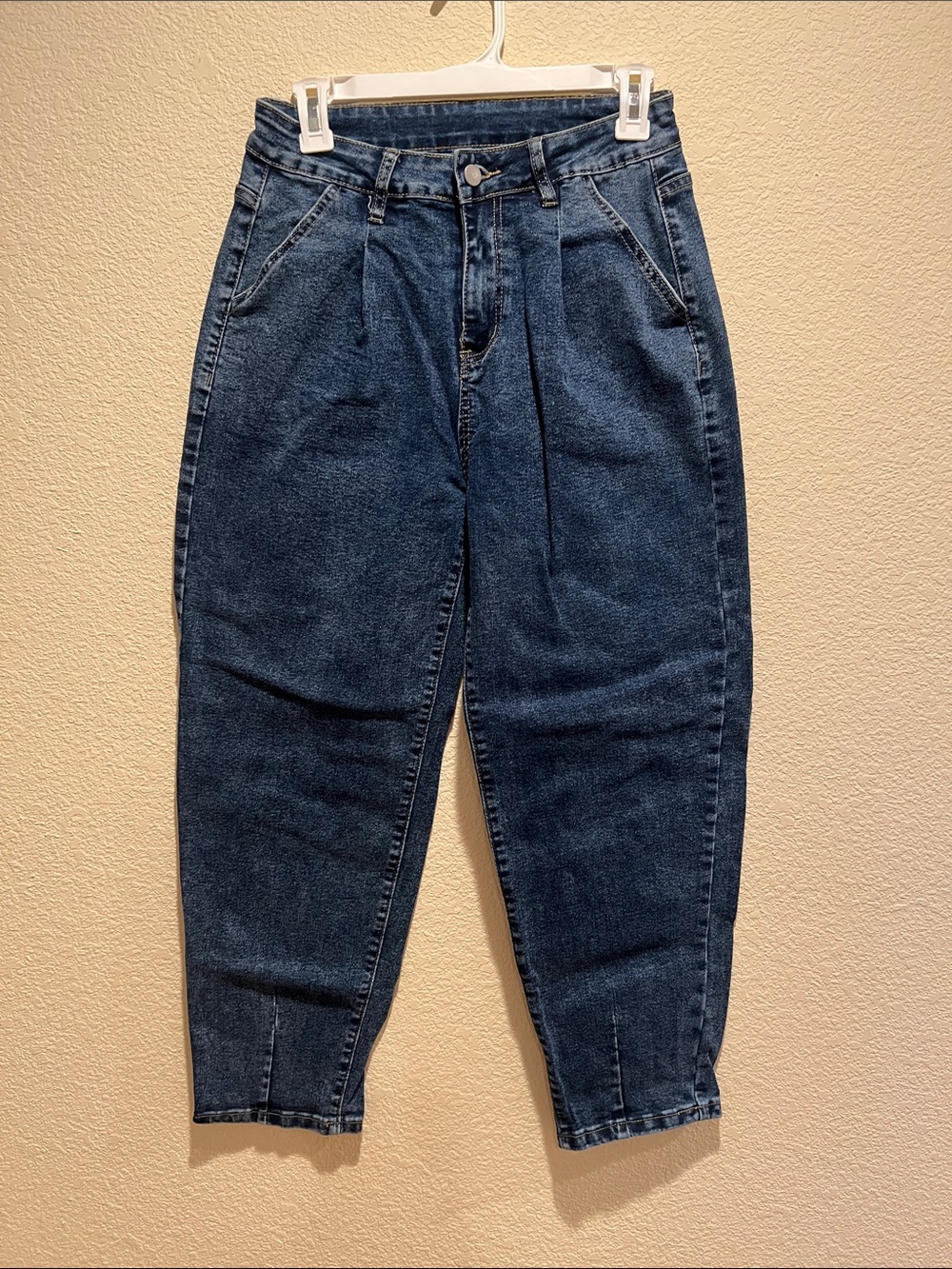 High-Waist Dark Blue Women’s Jeans